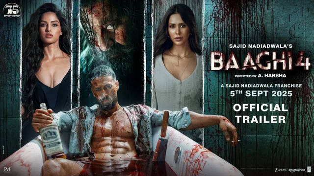 Baaghi 4 — official film artwork